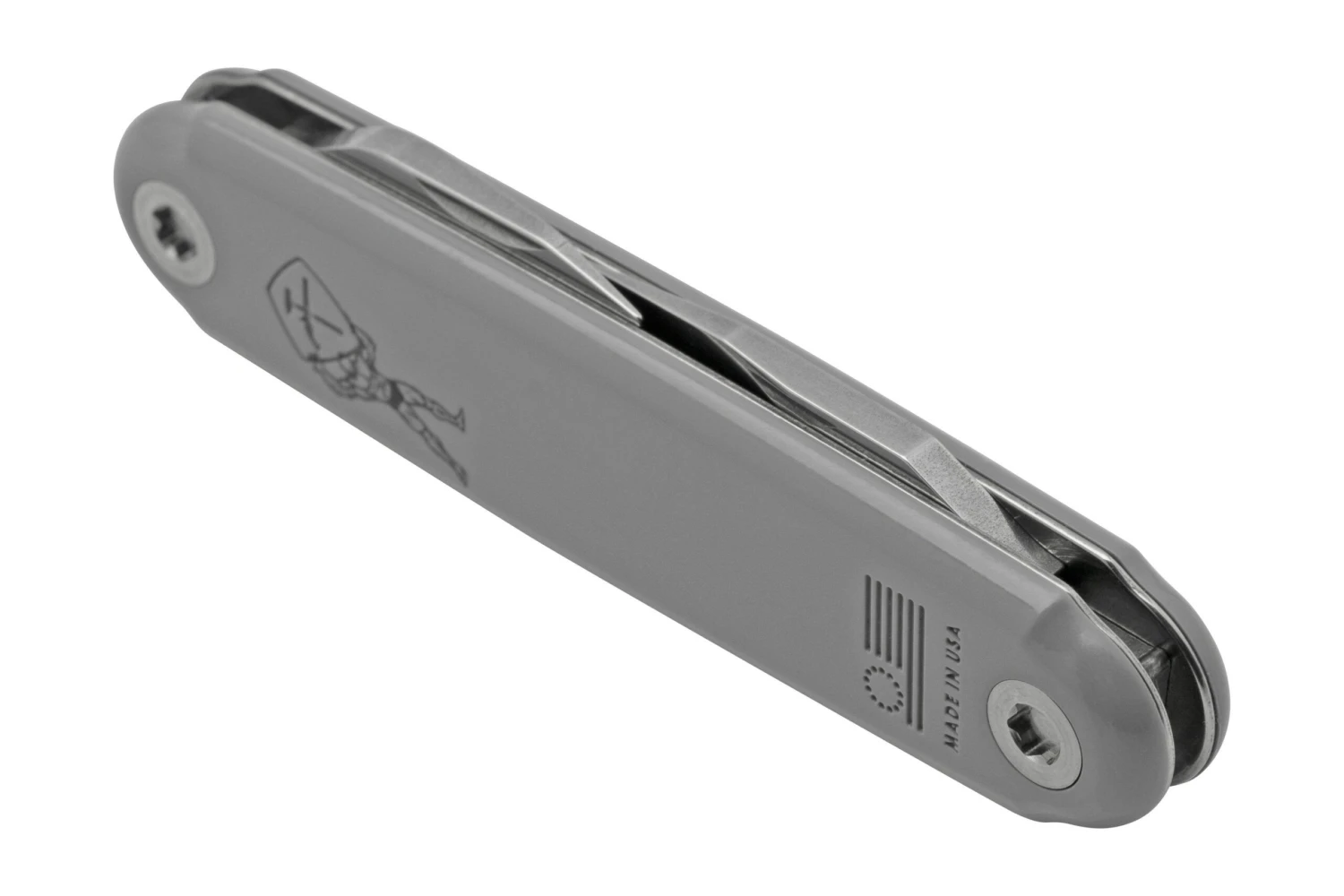 ASK Knives American Service Knife, The Atlas, Grau, Multitool Taschenmesser 7 ASK Knives American Service Knife, The Atlas, Grau, Multitool Taschenmesser – Bild 5