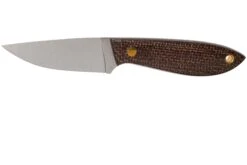 Brisa Bobtail 80, 036-L Flat Bison Micarta, Jagdmesser
