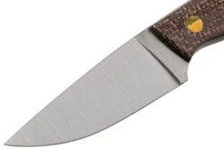 Brisa Bobtail 80, 036-L Flat Bison Micarta, Jagdmesser -Nitecor Outdoor Geschaft ENZ 036 L 03 enzo brisa