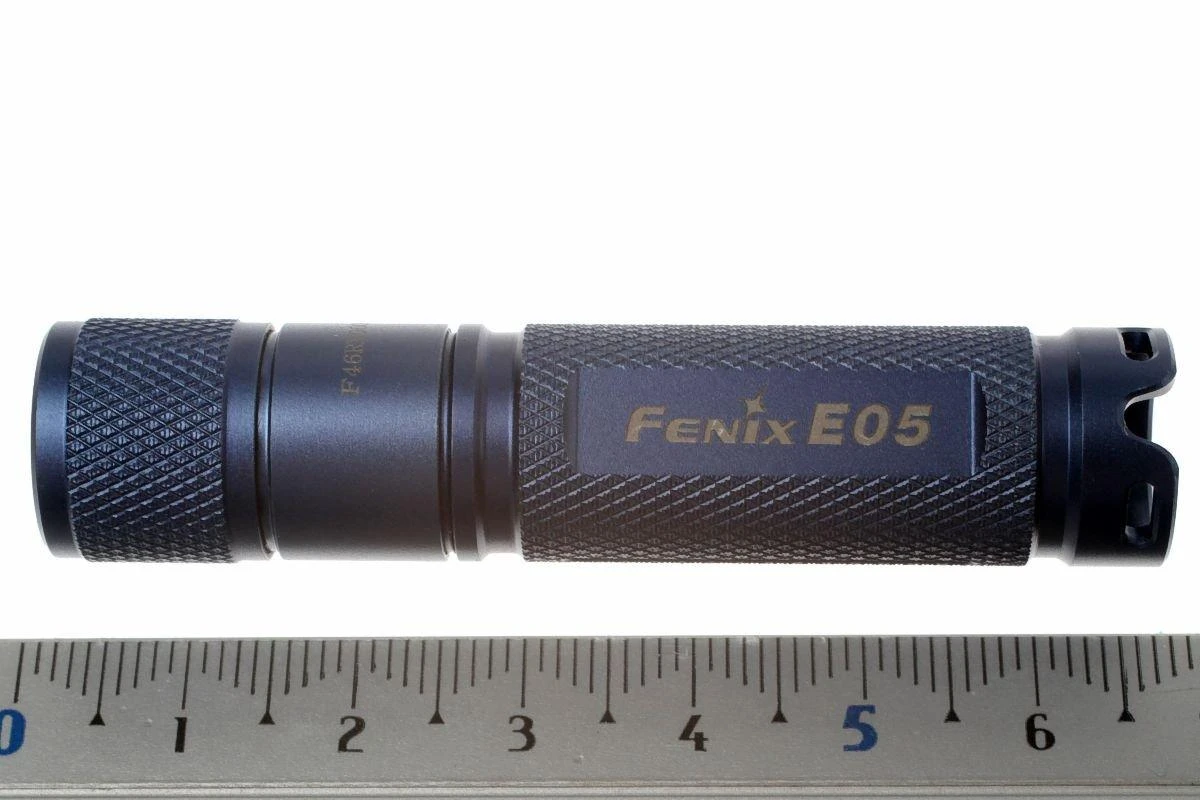 Fenix E05 XP-E R2 LED, Taschenlampe Blau 7 Fenix E05 XP-E R2 LED, Taschenlampe Blau – Bild 5