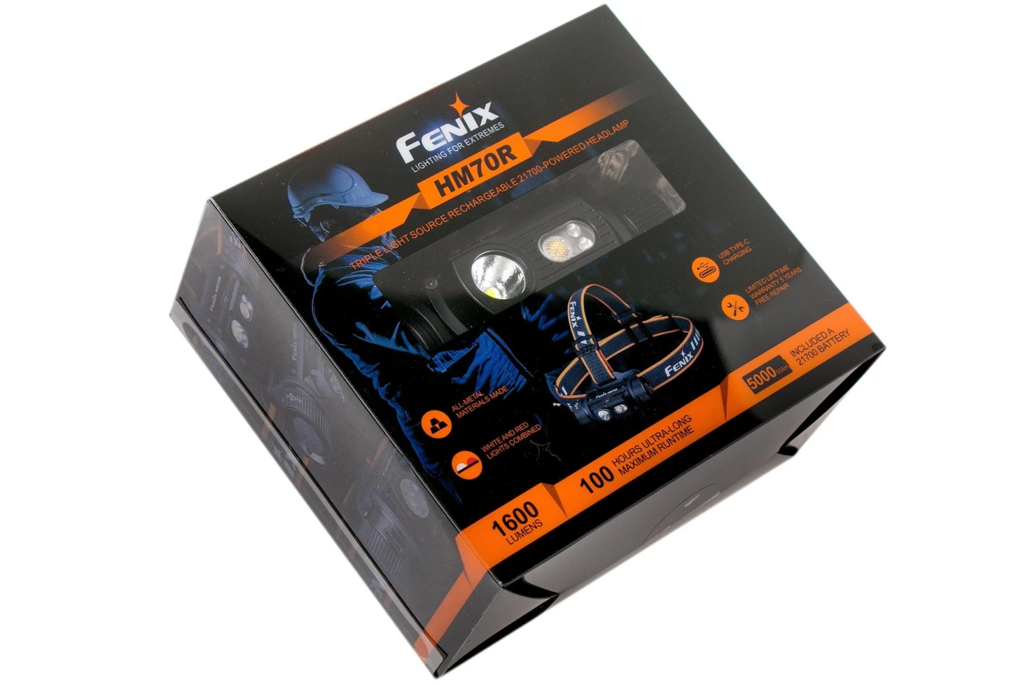 Fenix HM70R Aufladbare Stirnlampe, 1600 Lumen 8 Fenix HM70R Aufladbare Stirnlampe, 1600 Lumen – Bild 6