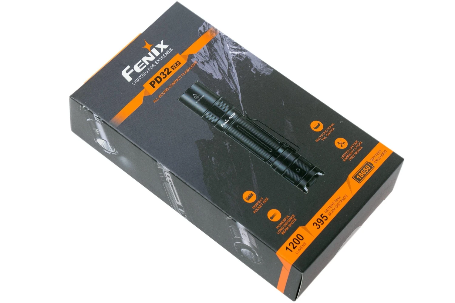 Fenix PD32 V2.0, 1200 Lumen, LED-Taschenlampe 10 Fenix PD32 V2.0, 1200 Lumen, LED-Taschenlampe – Bild 8