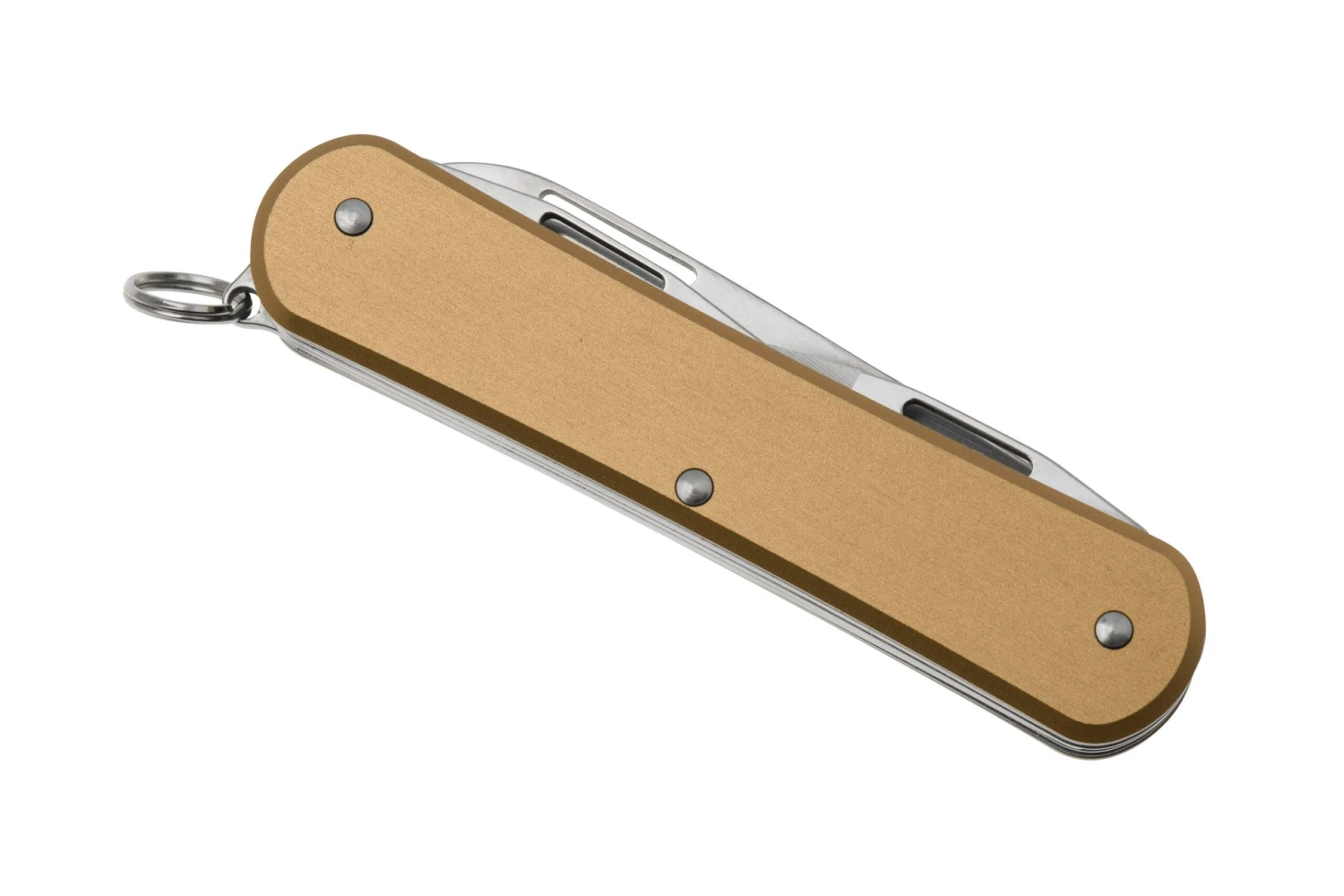 Fox Vulpis KA-VP130-S4BR, 4 Tools, Aluminium Bronze, Taschenmesser, Knivesandtools Exclusive 8 Fox Vulpis KA-VP130-S4BR, 4 Tools, Aluminium Bronze, Taschenmesser, Knivesandtools Exclusive – Bild 6