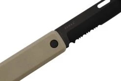 The James Brand The Ellis Slim, Coyote Tan G10, Black, Serrated, KKN125195-01, Taschenmesser -Nitecor Outdoor Geschaft JAKKN125195 01 05 jamesbrand