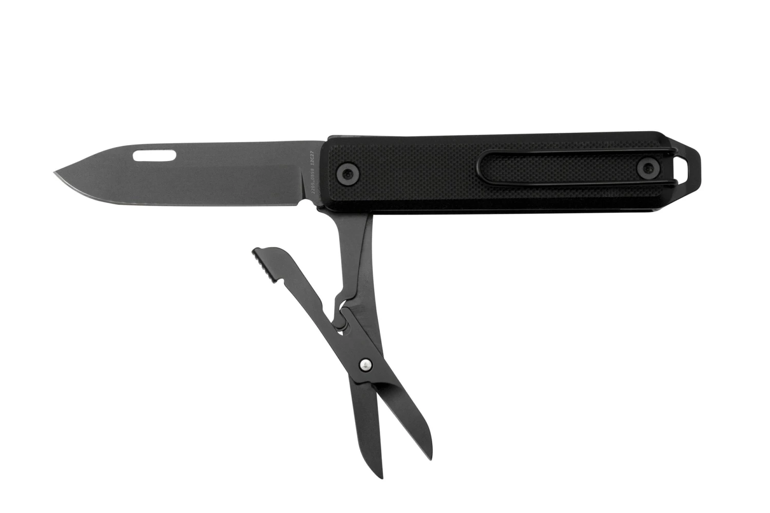 The James Brand The Ellis Scissors KN119113-00 Black G10, Straight Stainless, Taschenmesser 4 The James Brand The Ellis Scissors KN119113-00 Black G10, Straight Stainless, Taschenmesser – Bild 2