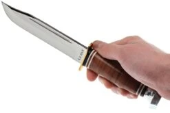 KA-BAR Marine Hunter 1235 Ledergriff, Lederscheide -Nitecor Outdoor Geschaft KA1235 05 ka bar ka1235 05