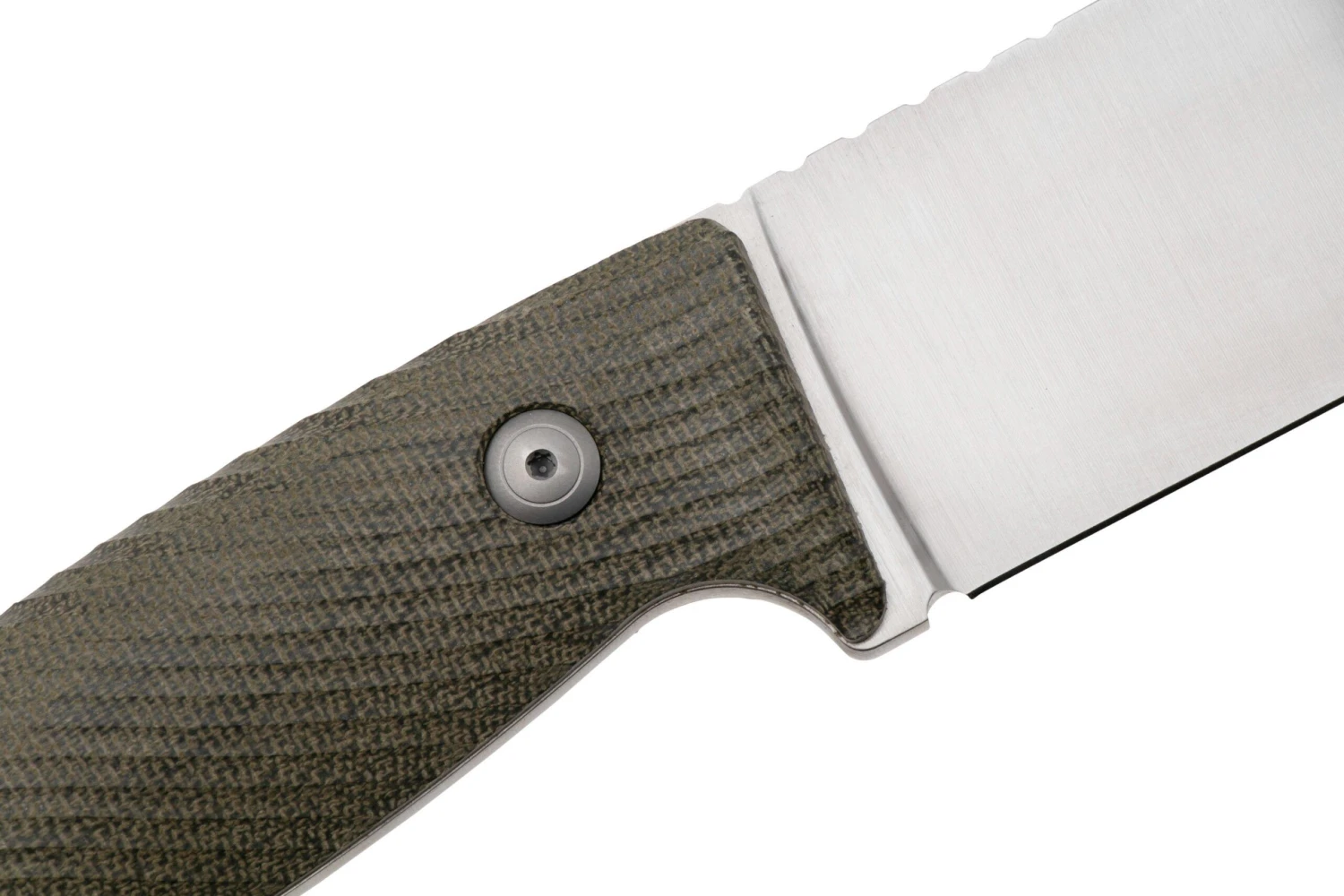 LionSteel M3 M3-CVG Green Canvas Micarta Feststehendes Messer 7 LionSteel M3 M3-CVG Green Canvas Micarta Feststehendes Messer – Bild 5