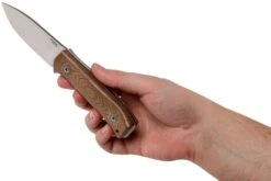 LionSteel M4-CVN M390, Natural Canvas Micarta -Nitecor Outdoor Geschaft LI M4 CVN 06 lionsteel