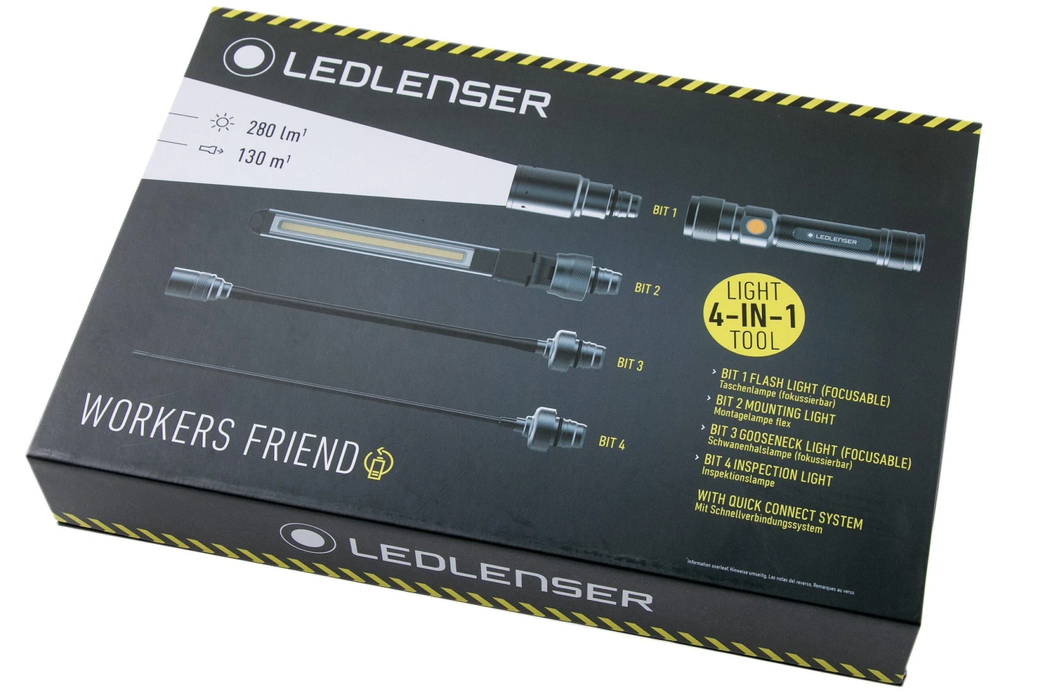 Led Lenser Ledlenser Worker's Friend Wiederaufladbare Arbeitslampe, 4-teilig, 280 Lumen 13 Led Lenser Ledlenser Worker's Friend Wiederaufladbare Arbeitslampe, 4-teilig, 280 Lumen – Bild 11