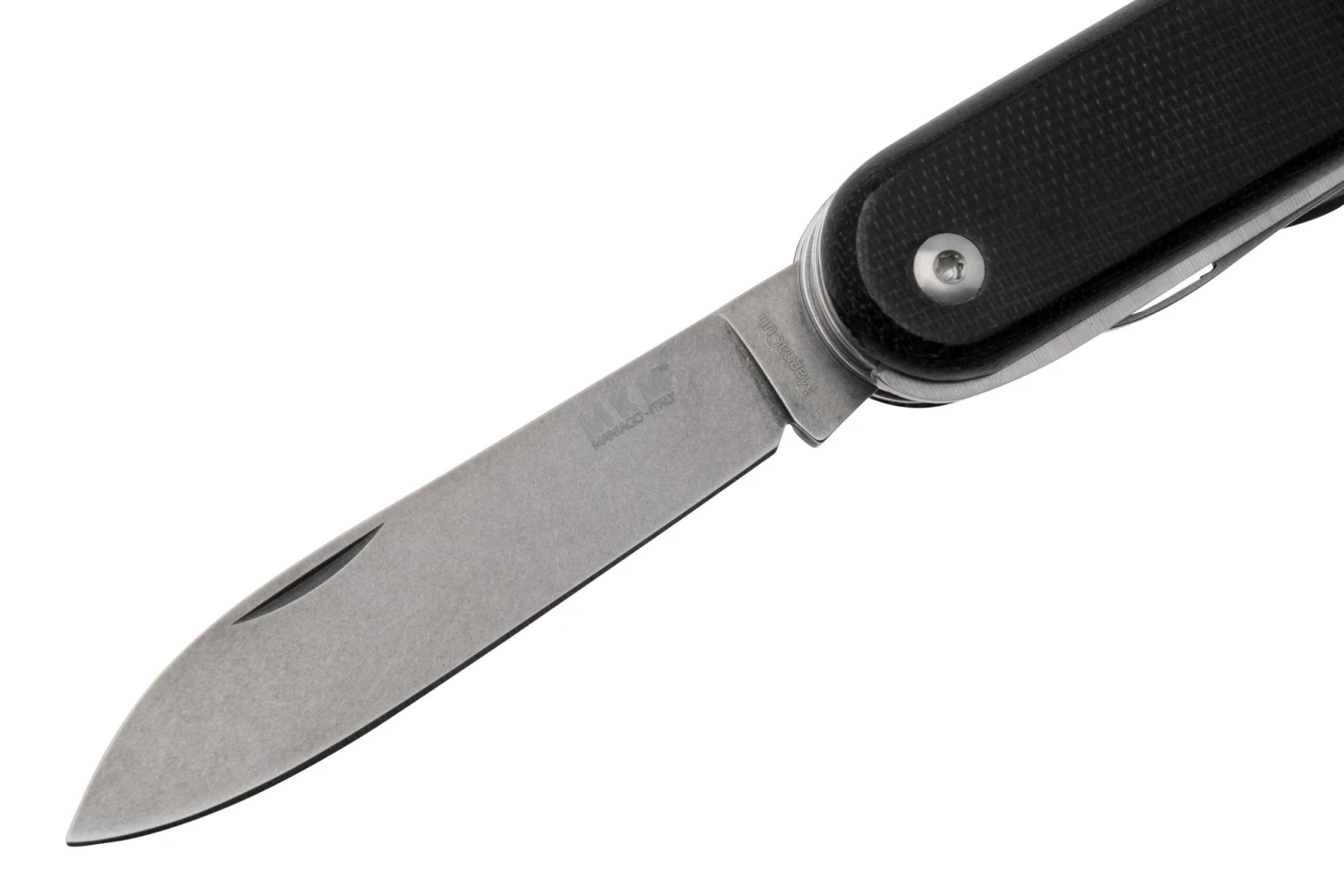 MKM Malga 5 MP05MAG-BC Magnacut Black Canvas Micarta, Taschenmesser 5 MKM Malga 5 MP05MAG-BC Magnacut Black Canvas Micarta, Taschenmesser – Bild 3