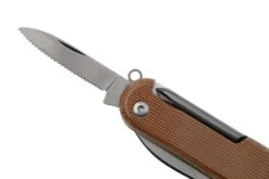 MKM Malga 5 MP05MAG-NC Magnacut Natural Canvas Micarta, Taschenmesser -Nitecor Outdoor Geschaft MMK MP05MAG NC 04 mkm