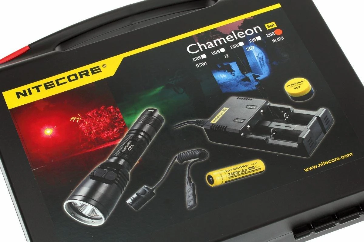 NiteCore CU6 Chameleon-Set 3 NiteCore CU6 Chameleon-Set