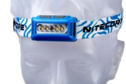 Nitecore NU10 CRI Leichtgewichtige Aufladbare Stirnlampe, Blau
