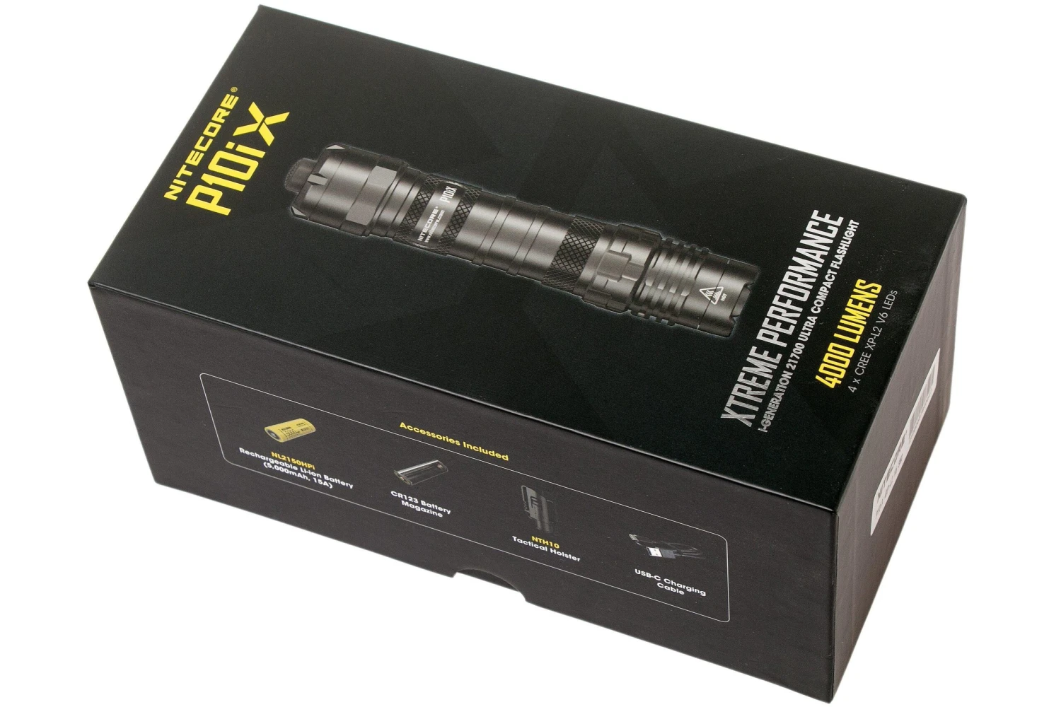 Nitecore P10iX Taktische Taschenlampe, 4000 Lumen 10 Nitecore P10iX Taktische Taschenlampe, 4000 Lumen – Bild 8