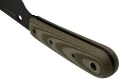 Spyderco Bow River CFB46GPODBK OD Grün, Schwarzes Feststehendes Messer, Phil Wilson Design -Nitecor Outdoor Geschaft SPCFB46GPODBK 04 spyderco