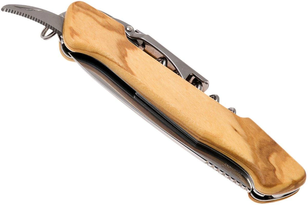 Victorinox Wine Master Olive, Taschenmesser Mit Zweistufigen Korkenzieher 0.9701.64 6 Victorinox Wine Master Olive, Taschenmesser Mit Zweistufigen Korkenzieher 0.9701.64 – Bild 4
