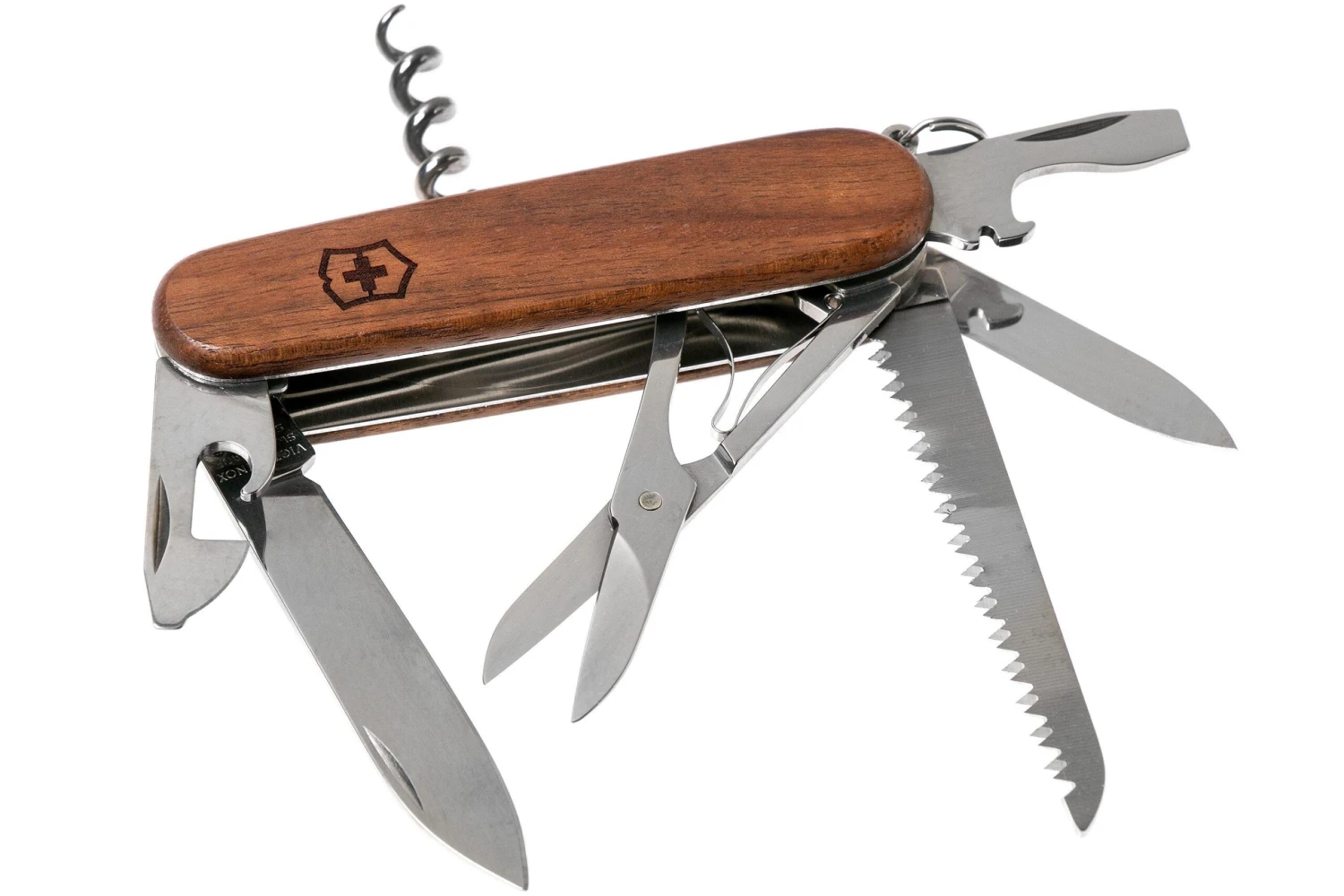Victorinox Huntsman, Schweizer Taschenmesser, Holz 1.3711.63 3 Victorinox Huntsman, Schweizer Taschenmesser, Holz 1.3711.63