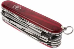 Victorinox CyberTool Mit 34 Funktionen, Rot Transparent 18 Victorinox CyberTool Mit 34 Funktionen, Rot Transparent -Nitecor Outdoor Geschaft VT1 7725 T 08 victorinox cybertool 34 rood vt1 7725 t d8