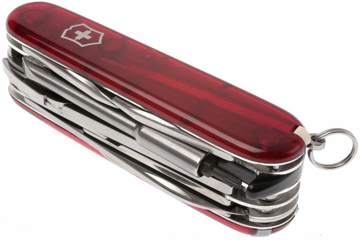 Victorinox CyberTool Mit 34 Funktionen, Rot Transparent 10 Victorinox CyberTool Mit 34 Funktionen, Rot Transparent – Bild 8
