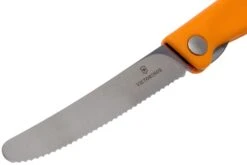 Victorinox SwissClassic 6.7836.F9B Faltbares Gemüsemesser Mit Wellenschliff, Orange -Nitecor Outdoor Geschaft VT6 7836 F9B 03 victorinox