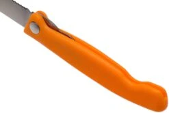 Victorinox SwissClassic 6.7836.F9B Faltbares Gemüsemesser Mit Wellenschliff, Orange -Nitecor Outdoor Geschaft VT6 7836 F9B 05 victorinox