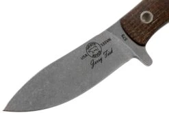 White River Knives Sendero Pack Jagdmesser Natural Burlap Micarta, Jerry Fisk Design -Nitecor Outdoor Geschaft WRJF PAC BNA 03 white river knives