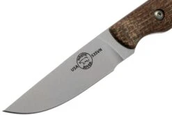 White River Knives Small Game Knife Natural Burlap Micarta Jagdmesser, Owen Baker Jr. Design -Nitecor Outdoor Geschaft WRSG BNA 03 white river knives v201808